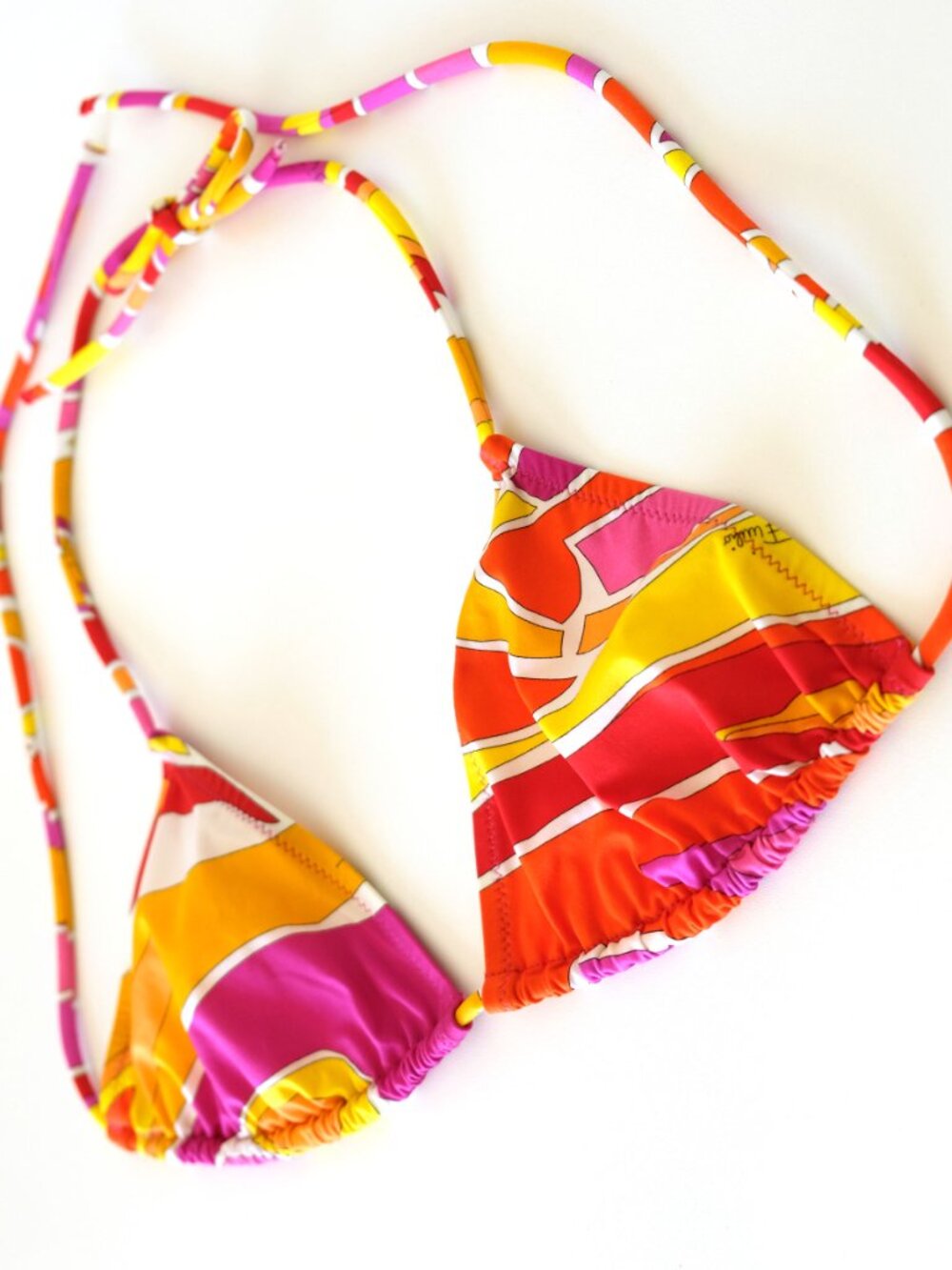 Emilio Pucci Bikini, 2-piece set, Size 40 (US Small), NWT, Fuchia, Vermillion+ - Picture 4 of 11